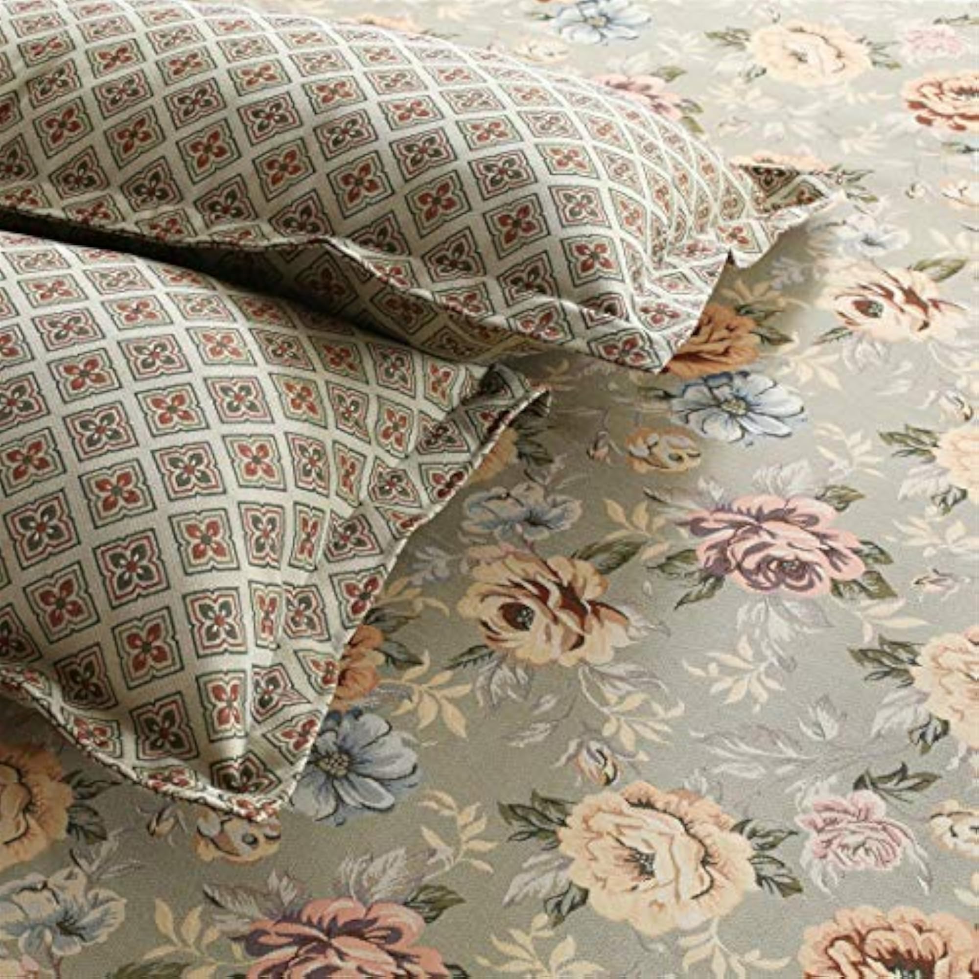 Viscose Cotton Bedcover with 2 Pillow Covers, Easy Wash